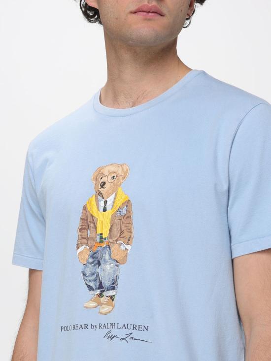 26SS 폴로 랄프로렌 반팔 티셔츠 710P07347 001 Blue - POLO RALPH LAUREN