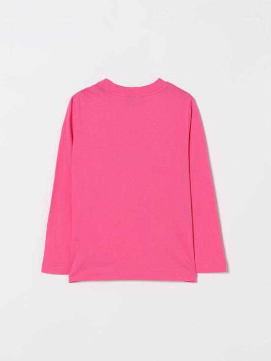 26SS [키즈] 모스키노 티셔츠 HWO00JLAA17 50533 Azalea - MOSCHINO