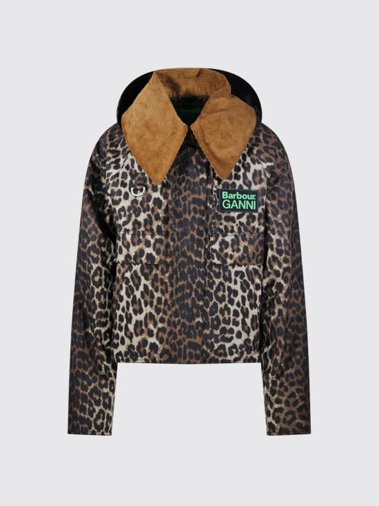 26SS 바버 X 가니 자켓 LWX1529 BK11 Black - BARBOUR X GANNI