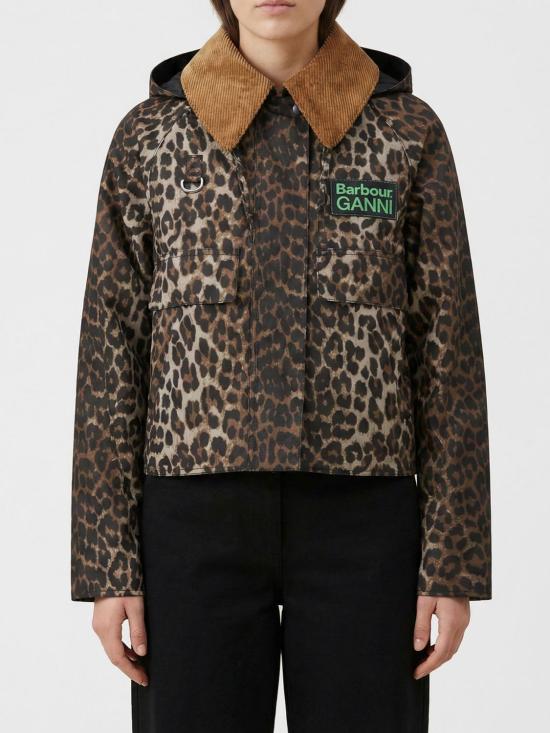 26SS 바버 X 가니 자켓 LWX1529 BK11 Black