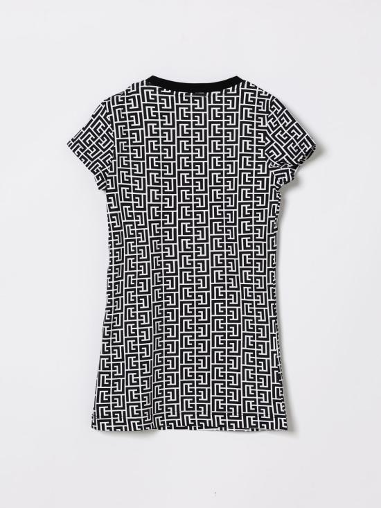 26SS [키즈] 발망 원피스 BY1A81Z3686 100NE White - BALMAIN