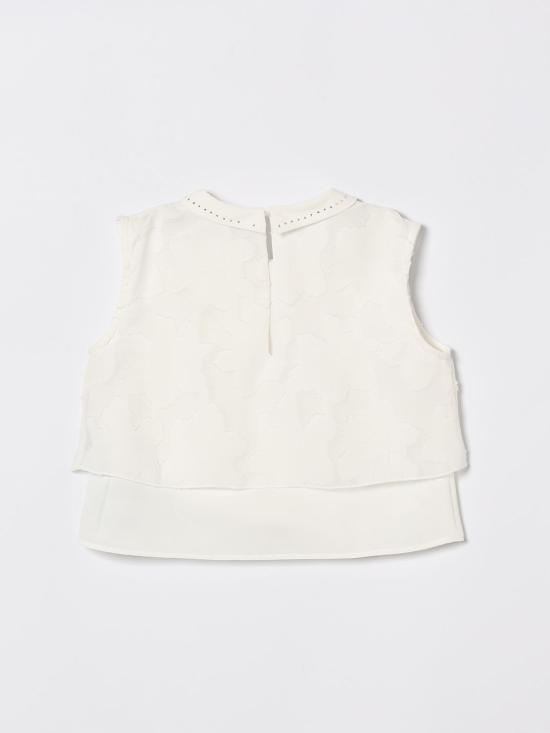 26SS [키즈] 모나리자 트레이닝 상의 71G3067990 0001 Yellow Cream - MONNALISA