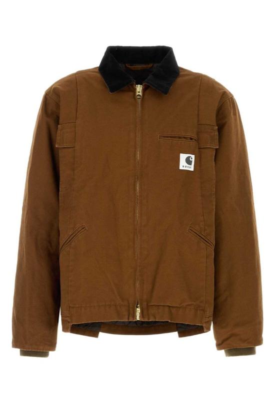 25FW Sacai By Carhartt 자켓 2500990S 642 BROWN