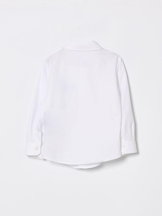 26SS [키즈] 발망 셔츠 BY5530P0562 100NE White - BALMAIN