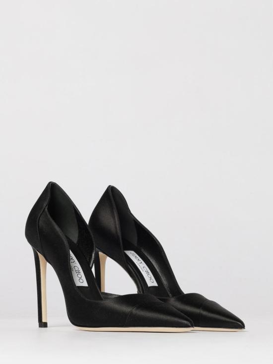 26SS 지미추 힐/펌프스 BRIGITTE100SAT Black - JIMMY CHOO