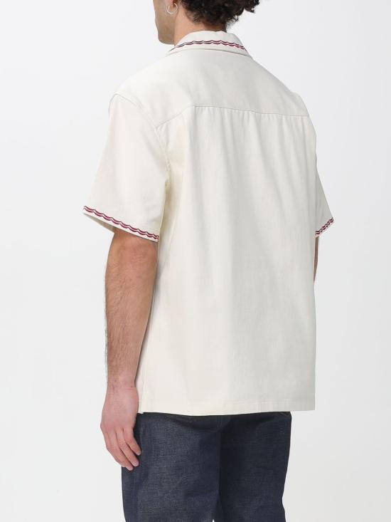 26SS 드롤드무슈 반팔 셔츠 JSH227CO215 OW White - DROLE DE MONSIEUR