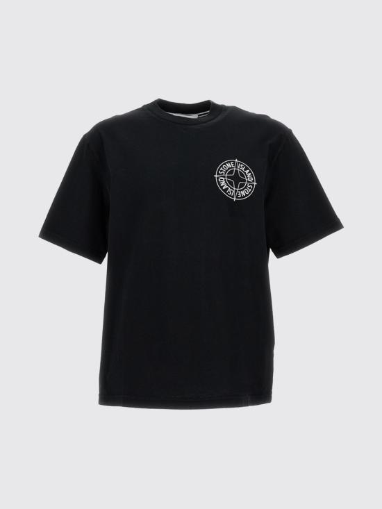 26SS 스톤 아일랜드 반팔 티셔츠 2100001S0284 V0029 Black - STONE ISLAND