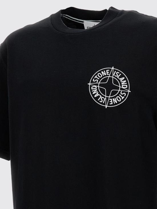 26SS 스톤 아일랜드 반팔 티셔츠 2100001S0284 V0029 Black - STONE ISLAND
