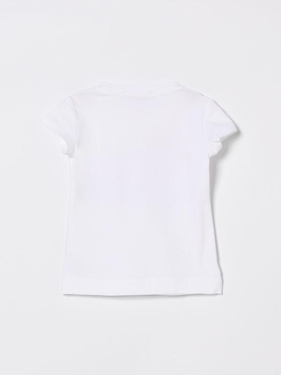 26SS [키즈] 모나리자 티셔츠 19G6027001 0099 White - MONNALISA