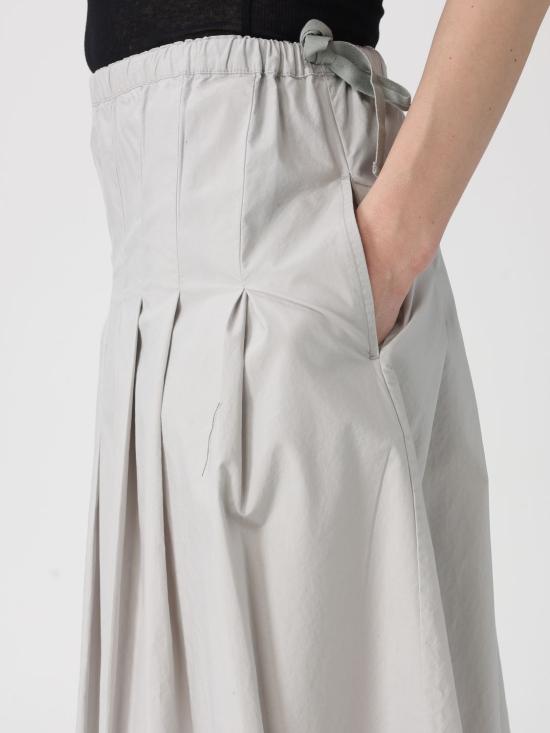 26SS 쉐르 롱 스커트 JUP1609AMALIA GRI02 Grey - SOEUR