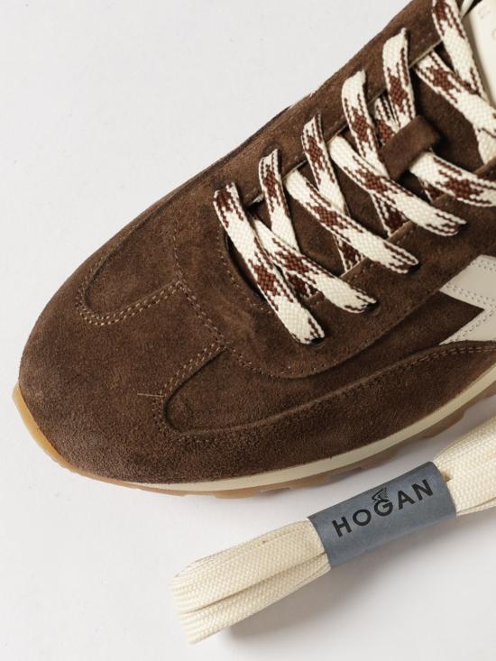 26SS 호간 스니커즈 HXM7010FZ80UHO 0CAJ Brown - HOGAN