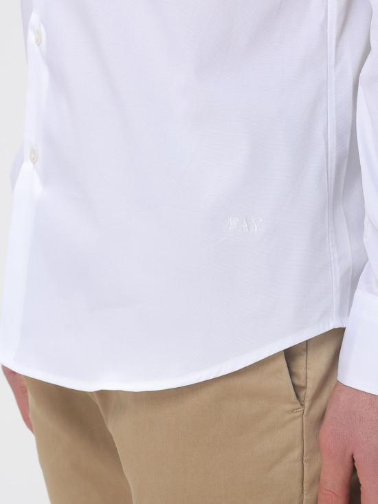 26SS 페이 긴팔 셔츠 NCMA152259SORM B001 White - FAY