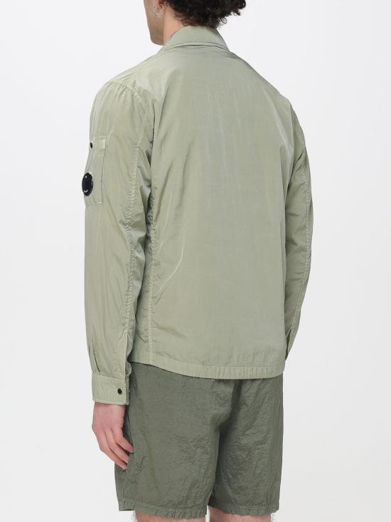 26SS 씨피 컴퍼니 크롬-R 지퍼 렌즈 오버셔츠 20CMOS710A005904G 610 Grey - C.P. COMPANY