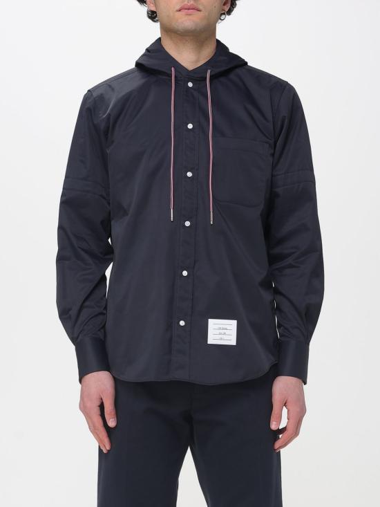 26SS 톰브라운 긴팔 셔츠 MWL432OF1066 415 Blue