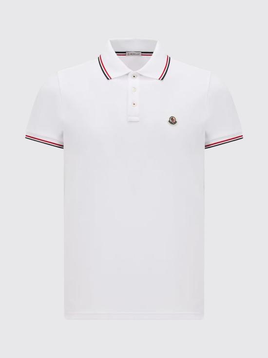 26SS 몽클레어 폴로 티셔츠 L10918A7030084556 001 White