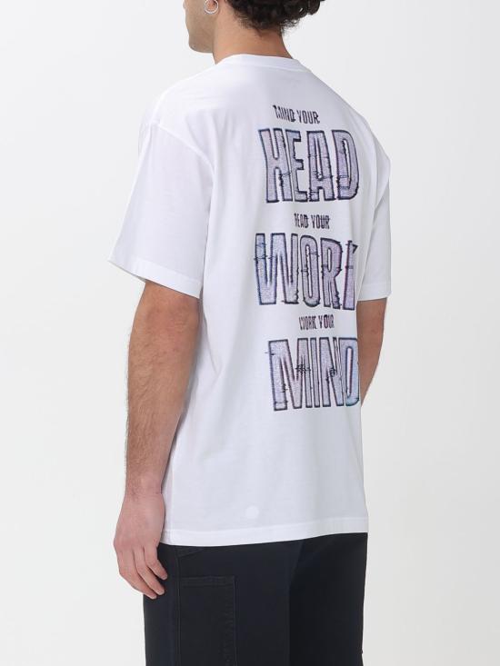 26SS 칼하트 WIP 반팔 티셔츠 I036000 02XX White - CARHARTT WIP