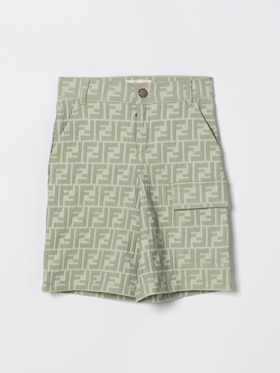 26SS [키즈] 펜디 쇼츠/버뮤다 JMF576AVW1 F1DS6 Sage