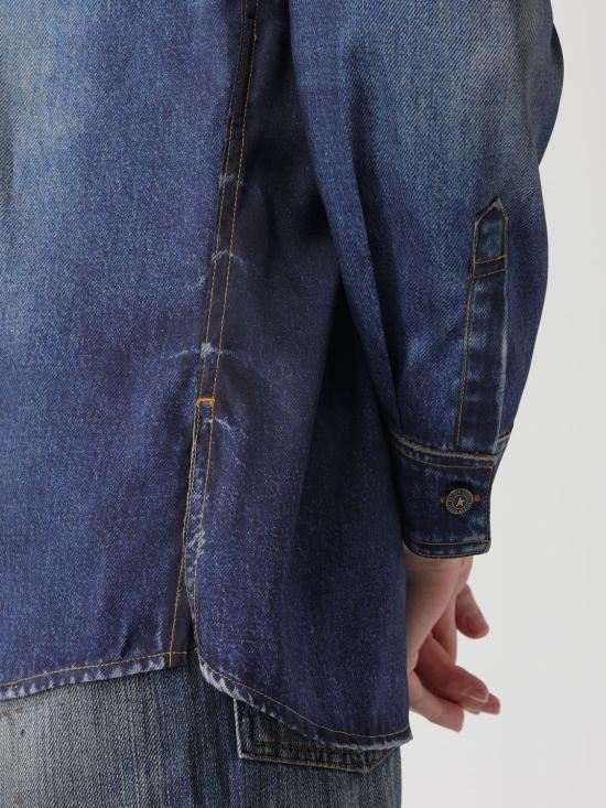 26SS 골든구스 셔츠 GWP02525P002406 50100 Blue - GOLDEN GOOSE