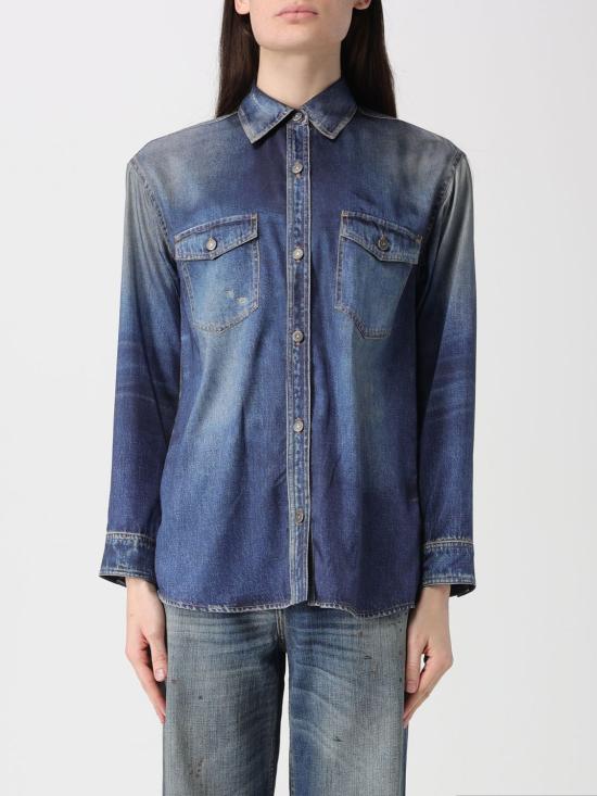 26SS 골든구스 셔츠 GWP02525P002406 50100 Blue