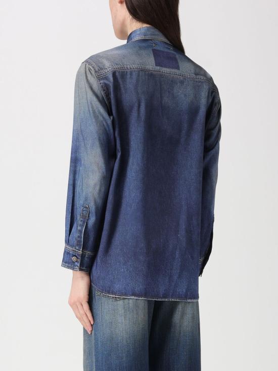 26SS 골든구스 셔츠 GWP02525P002406 50100 Blue - GOLDEN GOOSE