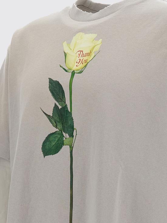 26SS 아크네 스튜디오 반팔 티셔츠 AL0515 AAB Grey - ACNE STUDIOS