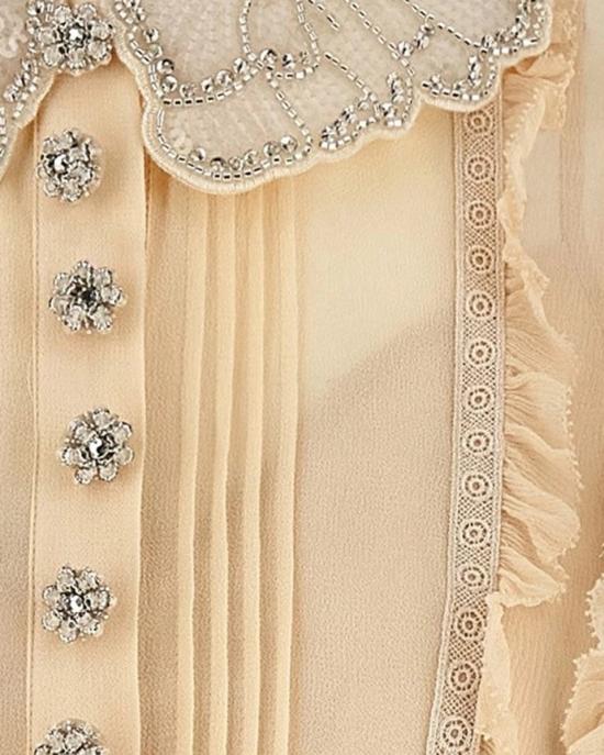 26SS 셀프 포트레이트 미디 원피스 RS26034ST Brown - SELF PORTRAIT