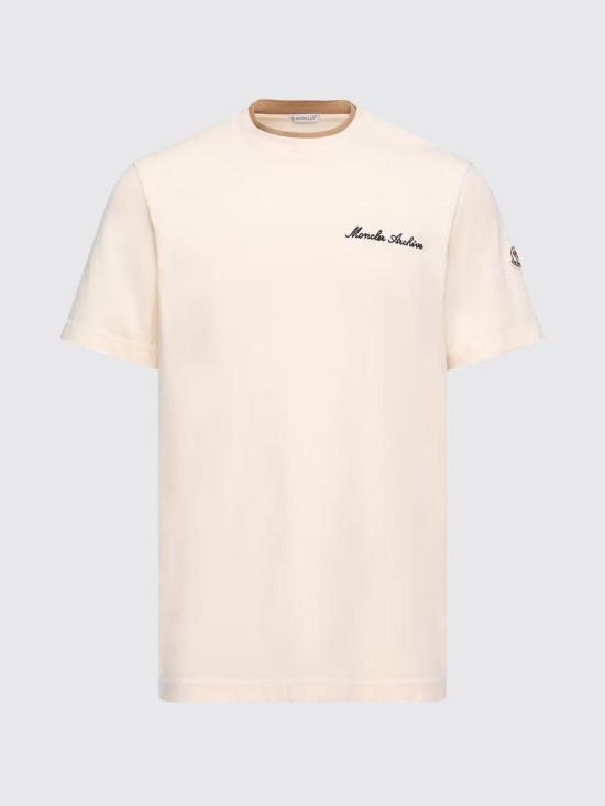 26SS 몽클레어 반팔 티셔츠 L10918C0001589AYY 060 White