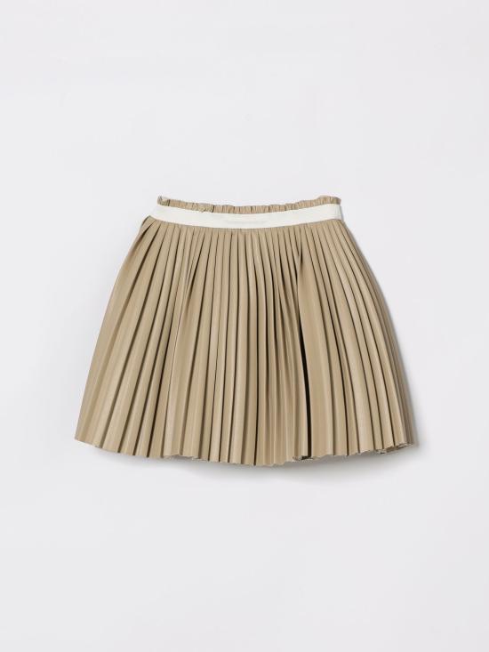 26SS [키즈] MM6 메종마르지엘라 스커트 M60999MM07F M6709 Beige - MM6 MAISON MARGIELA