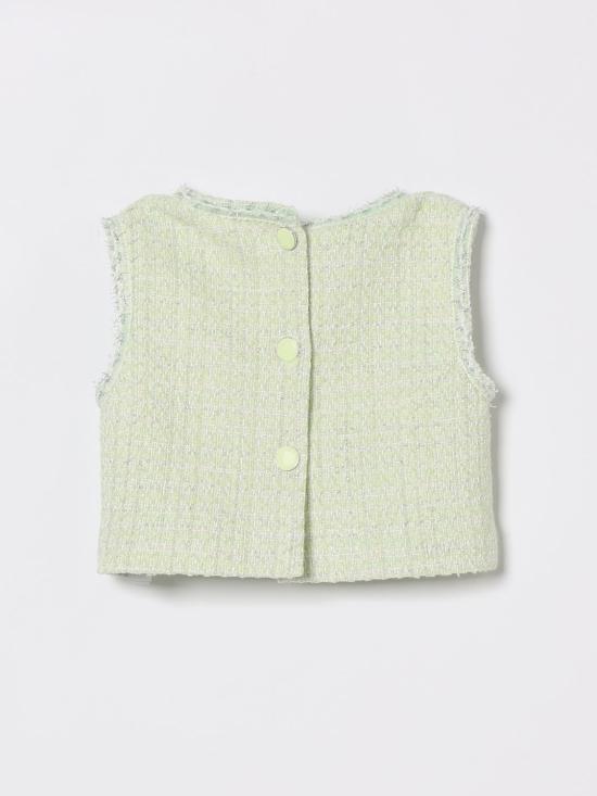 26SS [키즈] 모나리자 트레이닝 상의 71G3037312 2075 Green - MONNALISA