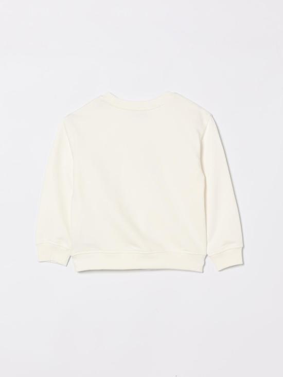 26SS [키즈] 모스키노 풀오버 HRF078LCA32 10063 White - MOSCHINO