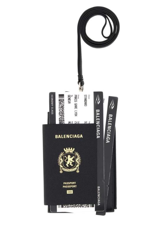 25SS 발렌시아가 여행용 액세서리 7877332AA3R 1000 Black