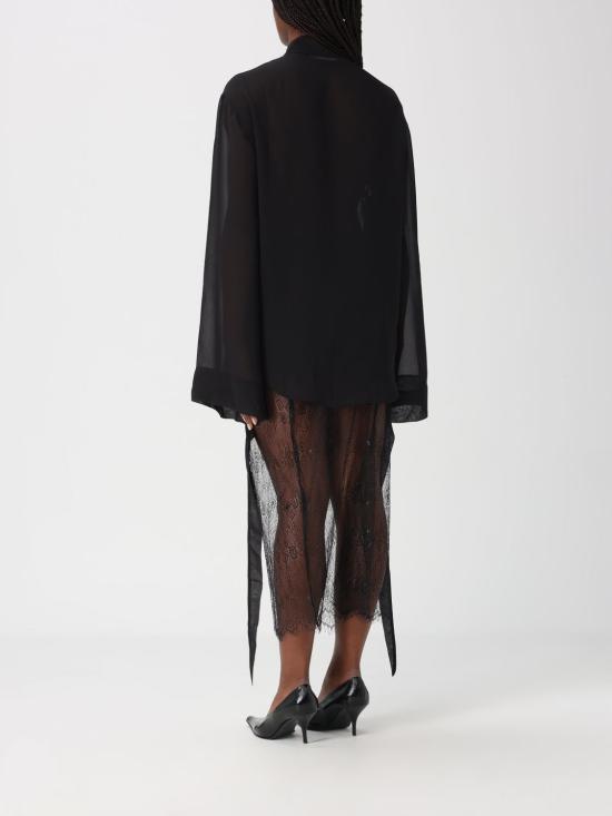 26SS 더프랭키샵 셔츠 VERLINCHFS21510 100 Black - THE FRANKIE SHOP