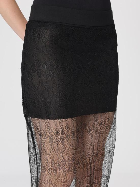 26SS 더프랭키샵 숏 스커트 ALROSESKFS21492 100 Black - THE FRANKIE SHOP