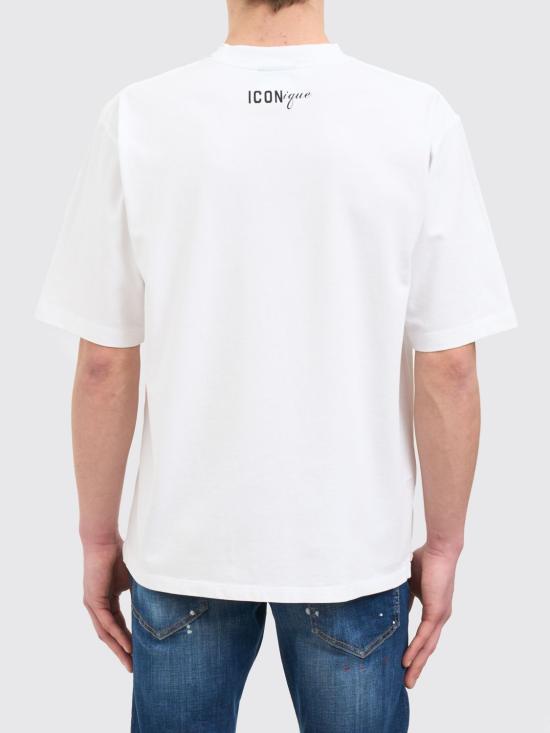 26SS 디스퀘어드2 반팔 티셔츠 S78GD0112D20033 100 White - DSQUARED2