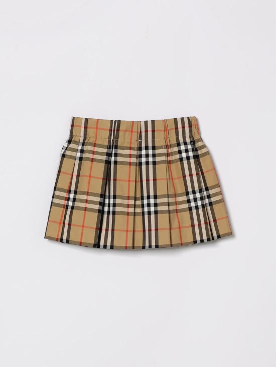 26SS [키즈] 버버리 스커트 8121179 B9368 Beige - BURBERRY