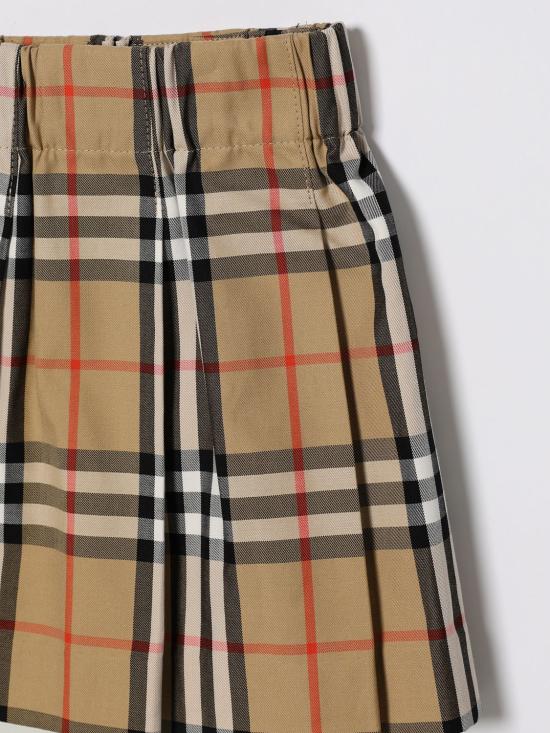 26SS [키즈] 버버리 스커트 8121179 B9368 Beige - BURBERRY