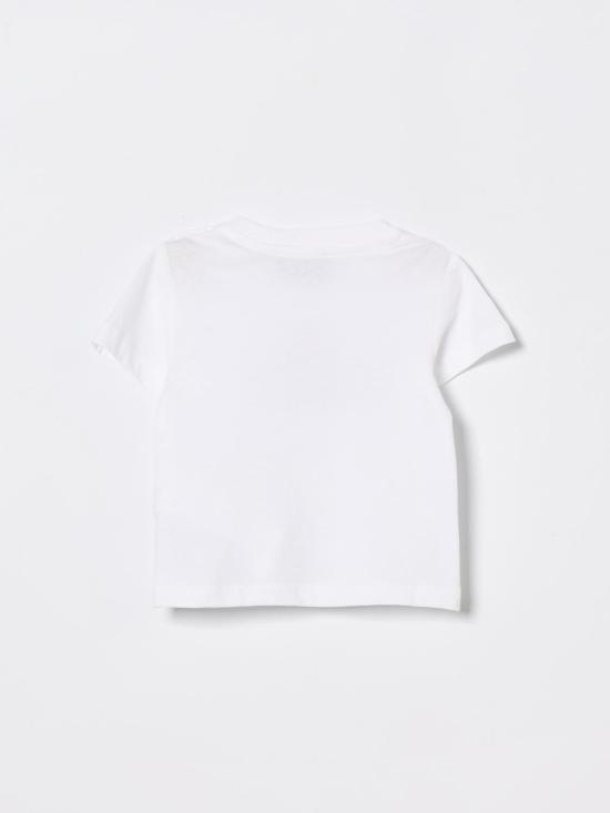 26SS [키즈] 모스키노 티셔츠 MUM04PLAA03 10101 White - MOSCHINO