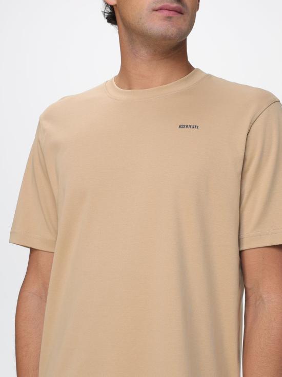 26SS 디젤 반팔 티셔츠 A196460AIJU 7CS Beige - DIESEL