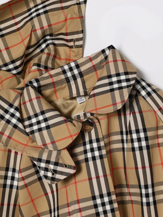26SS [키즈] 버버리 코트 8117878 B9368 Beige - BURBERRY