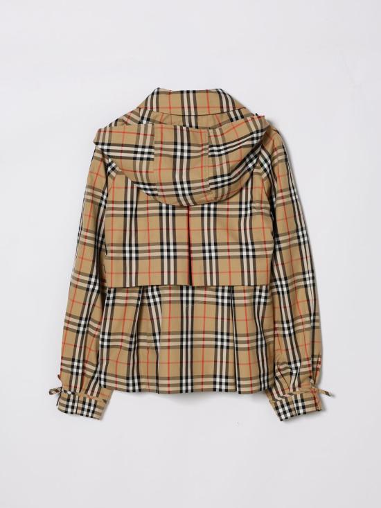 26SS [키즈] 버버리 코트 8117878 B9368 Beige - BURBERRY