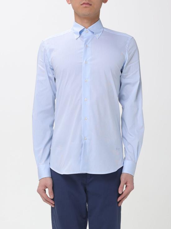 26SS 페이 긴팔 셔츠 NCMA152258SXAF U601 Gnawed Blue