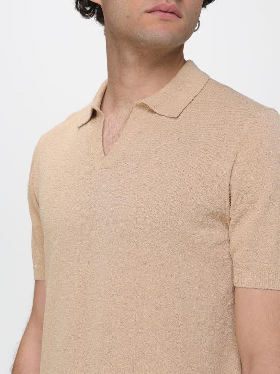 26SS 드루모어 폴로 티셔츠 D9SP146L 130 Beige - DRUMOHR