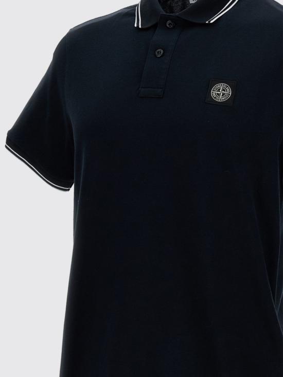 26SS 스톤 아일랜드 폴로 티셔츠 2200010S0018 V0020 Navy - STONE ISLAND