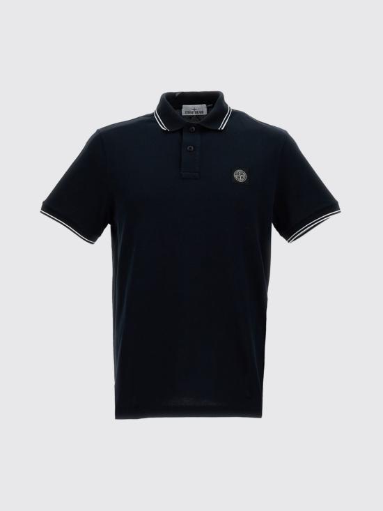 26SS 스톤 아일랜드 폴로 티셔츠 2200010S0018 V0020 Navy - STONE ISLAND