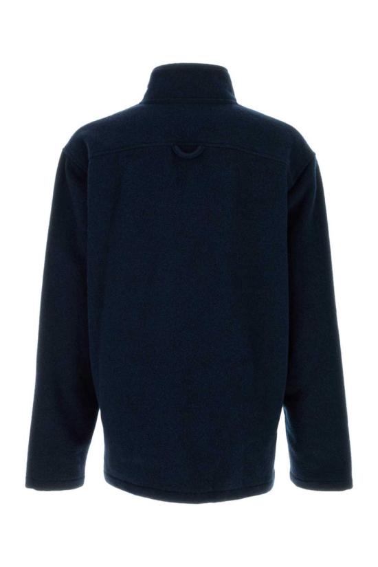 25FW 리에르 긴팔 티셔츠 NFL15X02 PLOMBEFLEECE BLUE - RIER