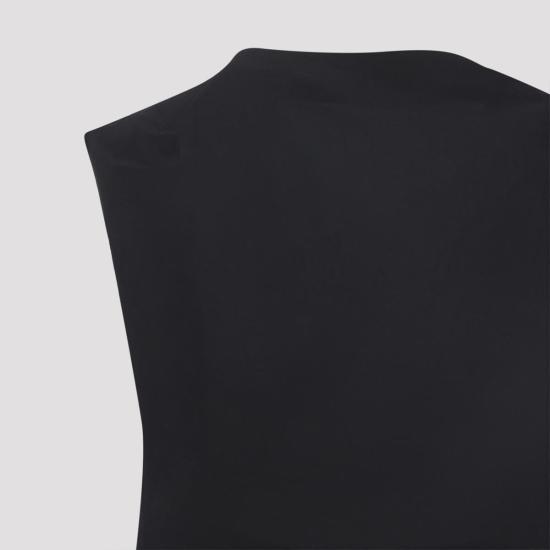 26SS 자크뮈스 미디 원피스 DRW00751AW00777 990 Black - JACQUEMUS