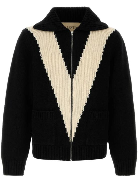 26SS 발렌티노 가라바니 자켓 8V3KE03HBAJ 9RA NERO BURRO Black