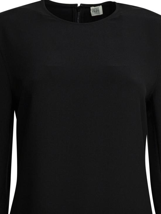 26SS 토템 롱 원피스 261 WRD0278 FB0550 001BLACK Black - TOTEME