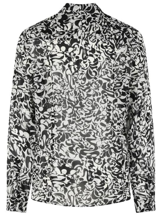 26SS 드리스 반 노튼 긴팔 셔츠 020703 3006900 Black - DRIES VAN NOTEN