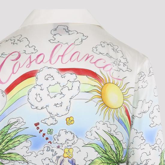 26SS 카사블랑카 긴팔 셔츠 MSS26SH00602 MULTICOLOUR - CASABLANCA